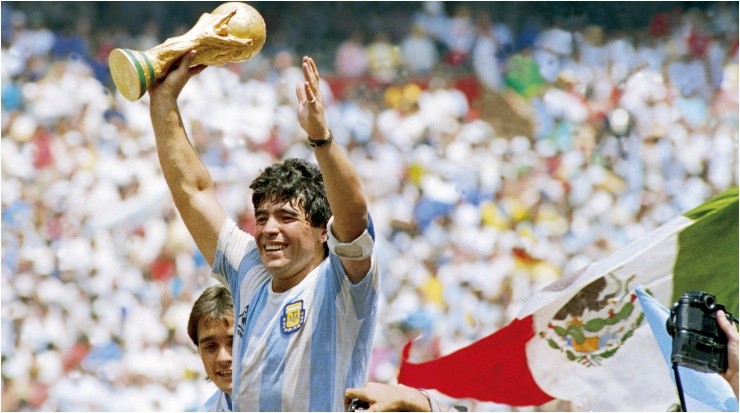 Diego Armando Maradona, FIFA World Cup 1986. (Archivo El Grafico/Getty Images)