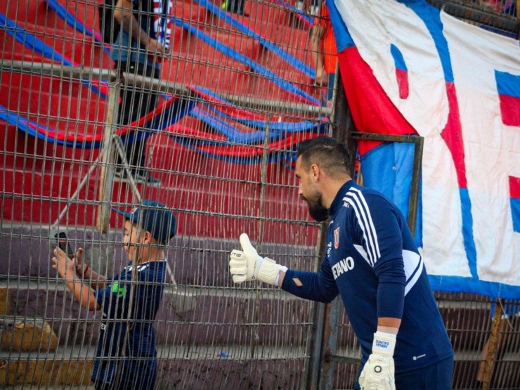 Galíndez está feliz en la U | Foto: Mircko Penha / Bolavip 
