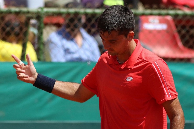A pesar de su caída, Barrios tuvo una gran semana en Brasil | Foto: Agencia Uno 