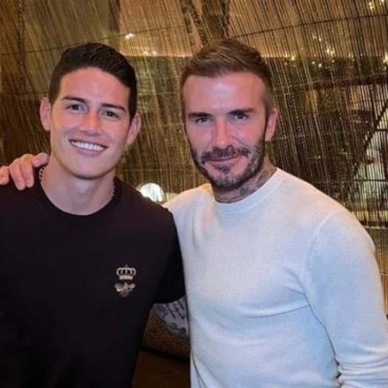 La millonada que David Beckham está dispuesto a pagarle a James en Inter Miami