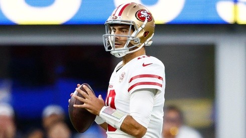 Was the 49ers' loss to the Rams in the 2021 NFC Championship Game the last game for Jimmy Garoppolo in San Francisco?