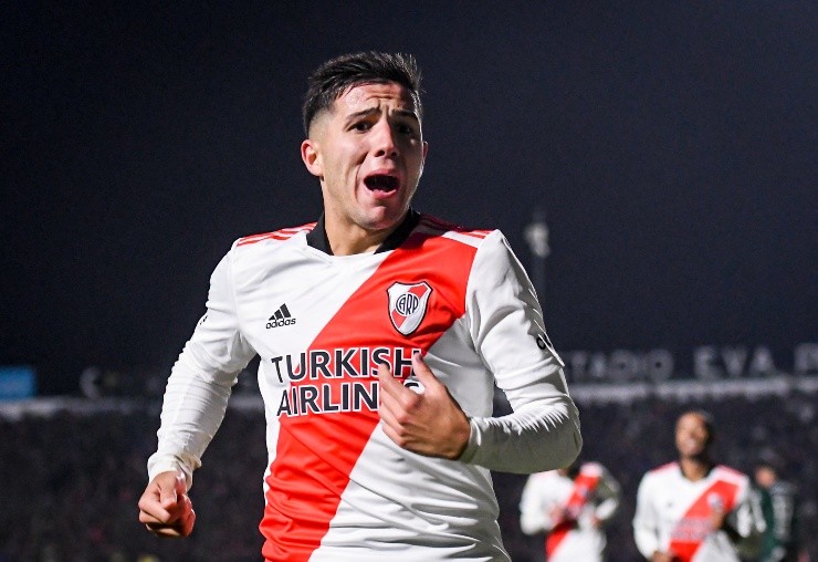Enzo Fernández, figura de River.
