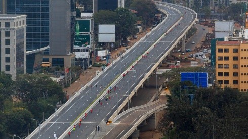 Nairobi estrenó su flamante autopista ¡con un maratón!