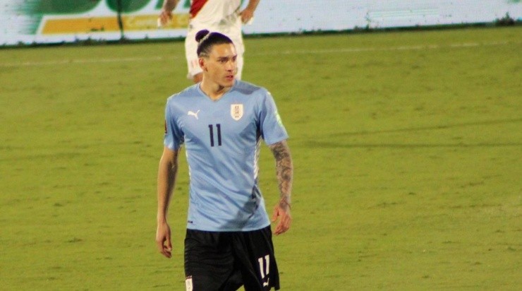 Darwin Nunez with Uruguay (Kelvin Loyola)
