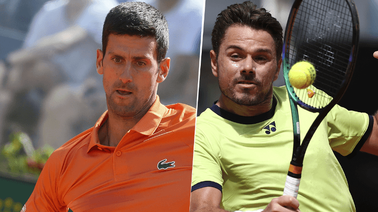 Novak Djokovic vs. Stan Wawrinka por el Masters 1000 de Roma.