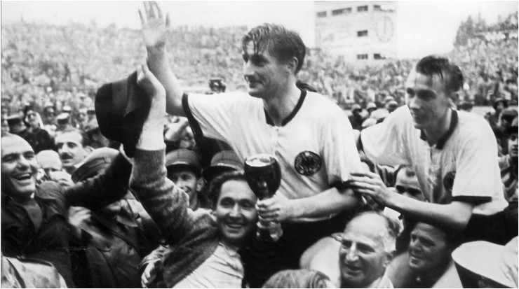 Germany won its first World Cup in 1954 after being banned from Brazil 1950. (dpa/picture alliance via Getty Images)