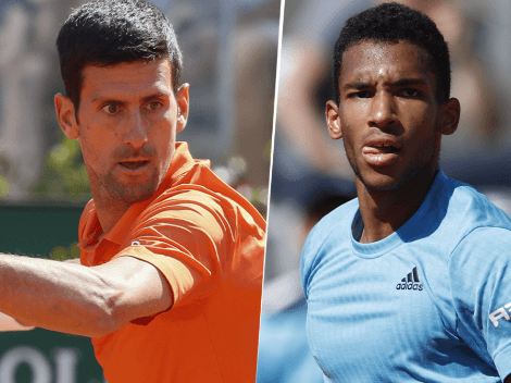 Cómo ver Novak Djokovic vs. Félix Auger-Aliassime EN VIVO por el Masters 1000 de Roma