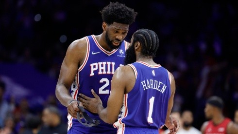Joel Embiid and James Harden