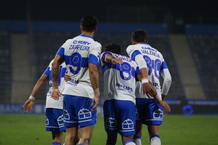 Fernando Zampedri fue la gran figura de la UC | Foto: Agencia Uno Fernando Zampedri fue la gran figura de la UC | Foto: Agencia Uno