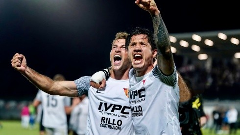 Gianluca Lapadula, jugador del Benevento. (Foto: Getty Images)