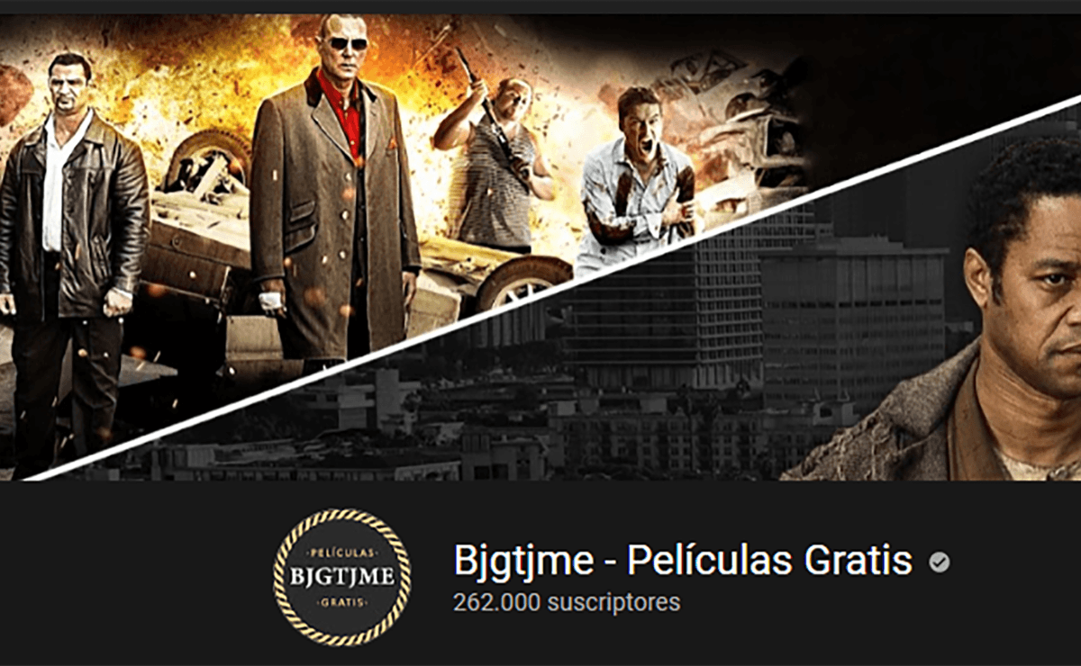 Bjgtjme: el canal de YouTube que ofrece películas totalmente gratis