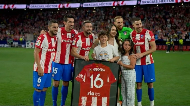 Despedida de Héctor Herrera del Atlético de Madrid | @Atleti