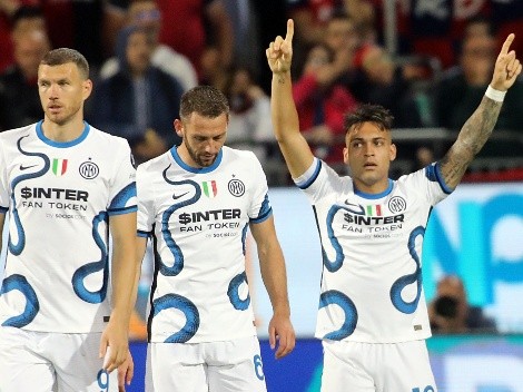 Inter sumó de a tres y aplazó la definición de la Serie A a la última fecha