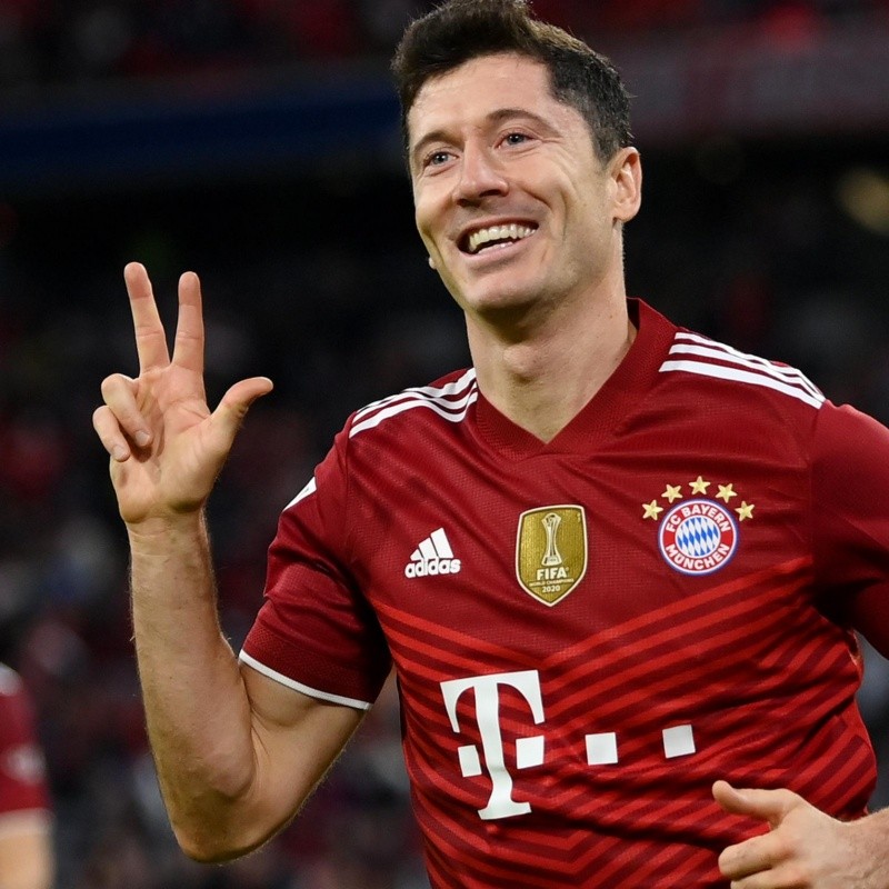 ¿Cuántos goles marcó Robert Lewandowski en su paso por Bayern Munich?