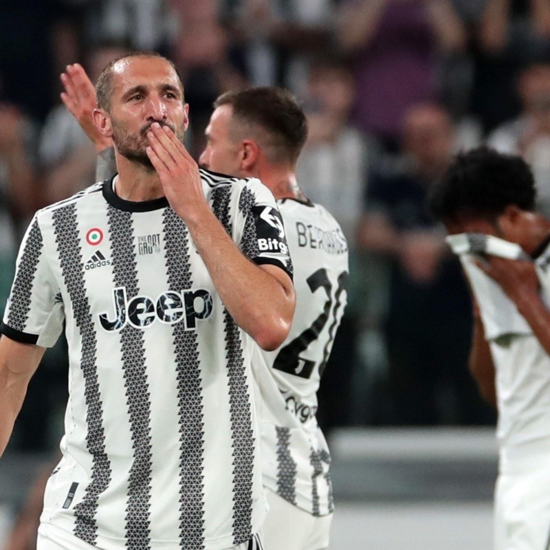 VIDEO | Emocionante despedida de Chiellini ante el público de Juventus