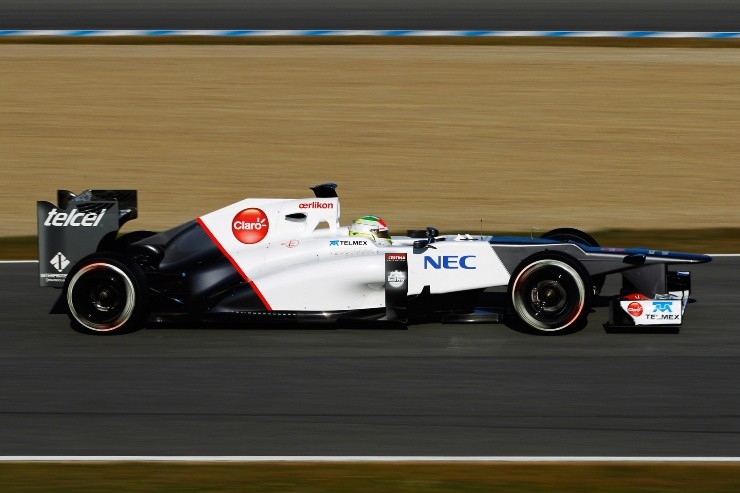 Checo con la escudería Sauber en 2012. Créditos: Getty Images