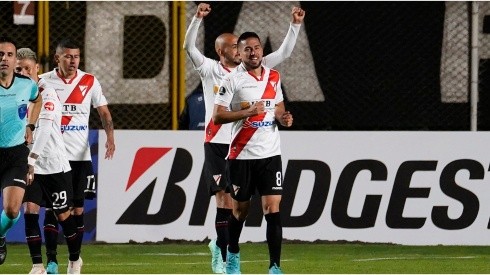 Rodrigo Ramallo of Always Ready celebrates a goal
