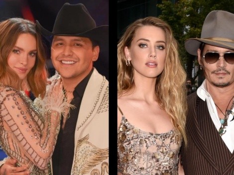 Belinda y Christian Nodal son comparados con Amber Heard y Jhonny Depp