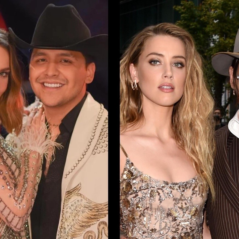 Belinda y Christian Nodal son comparados con Amber Heard y Jhonny Depp