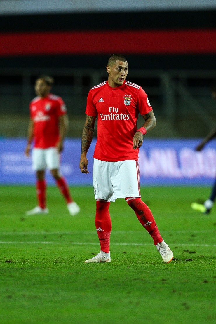 El chileno en su paso por Benfica (Getty Images)