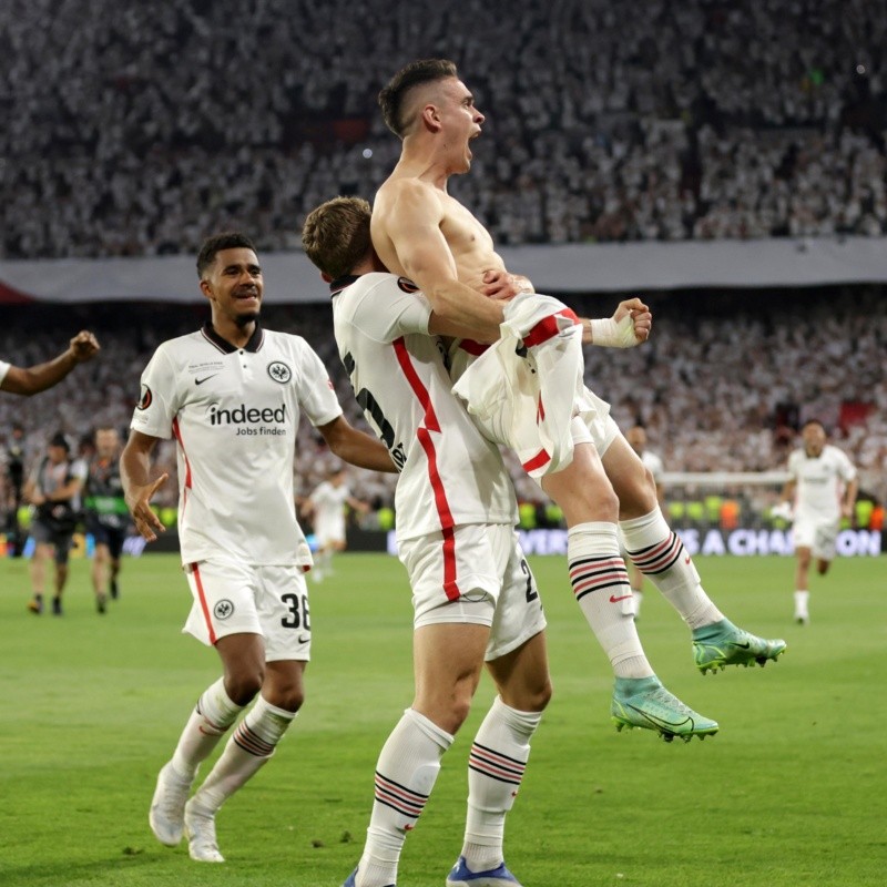 Frankfurt, campeón de la Europa League tras 42 años