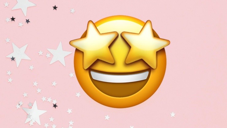¿Qué significa el emoji de carita con ojos de estrellas?