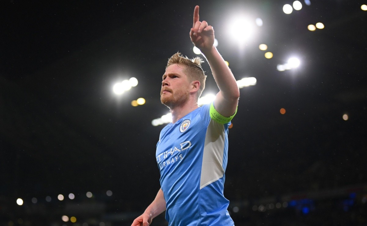 Kevin de Bruyne fue elegido como el mejor de la Premier League un día antes de la definición