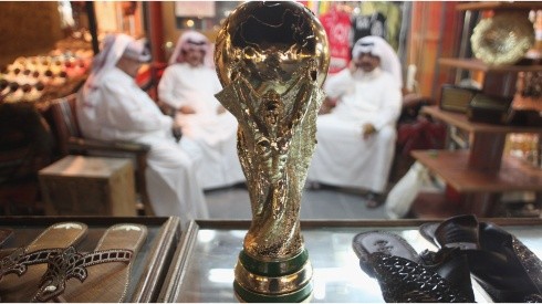 The coveted FIFA World Cup Trophy
