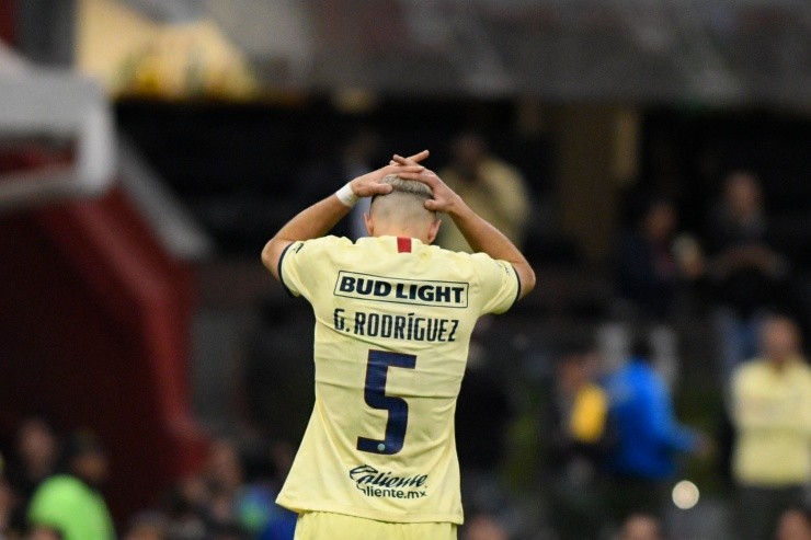 Guido Rodríguez con la camiseta del América en el Apertura 2019. Créditos: Imago7