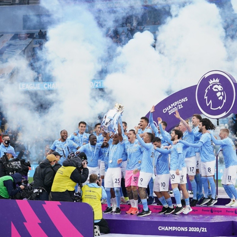 ¿Cómo quedó la tabla de títulos del Big Six tras la coronación del Manchester City?