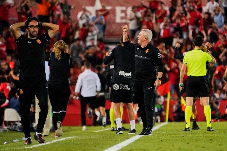 Aguirre logró la permanencia con el Mallorca (Getty Images).