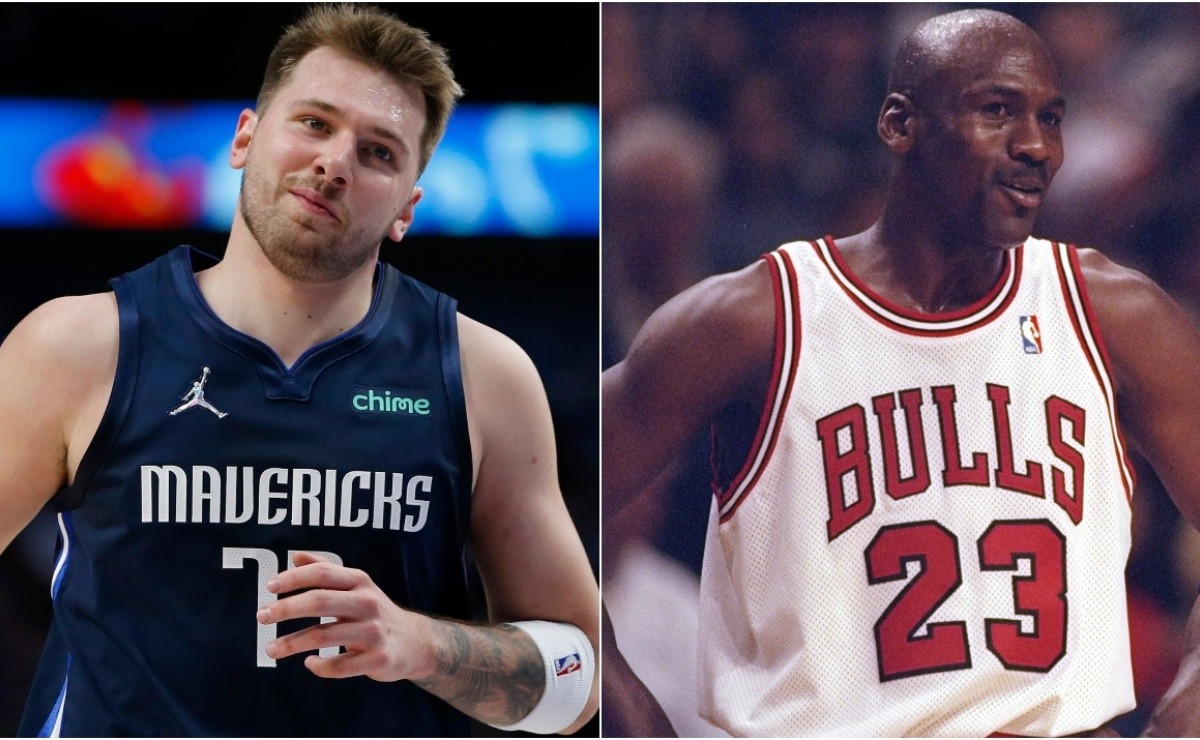 Is Luka Doncic's performance better than Michael Jordan's at their ...