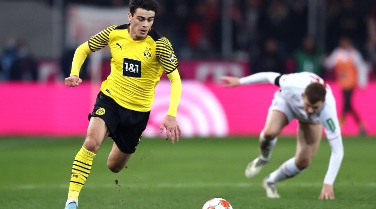 Giovanni Reyna of Borussia Dortmund (Photo by Dean Mouhtaropoulos/Getty Images)