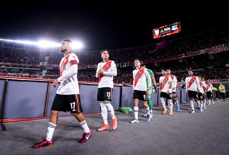 Paulo Díaz fue capitán de River en dicho encuentro | Foto: Getty Images 
