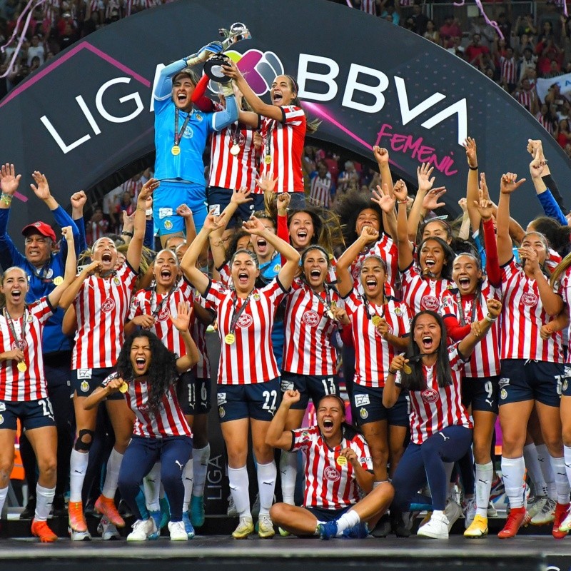 ¡Chivas campeón de la Liga MX Femenil!