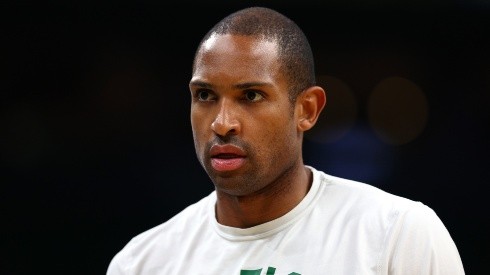 Al Horford during a playoff game against Miami Heat on May 21, 2022