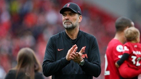 Jürgen Klopp, director técnico del Liverpool de Inglaterra.