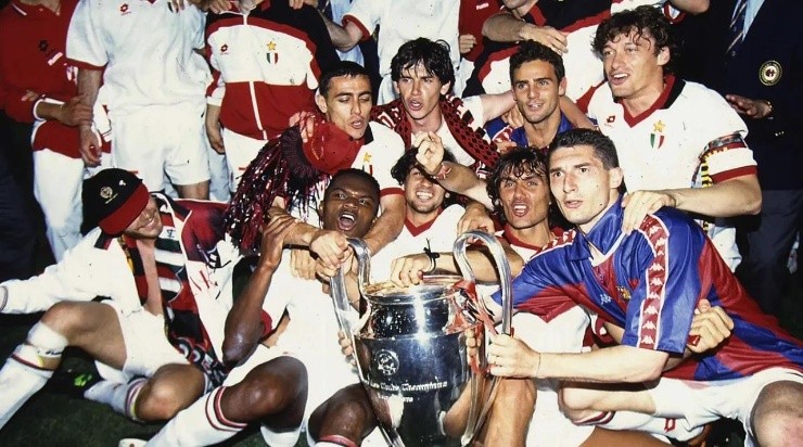 AC Milan UCL winners 1994 (EuroSport)