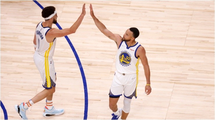 Klay Thompson y Stephen Curry (Foto: Ron Jenkins | Getty Images)