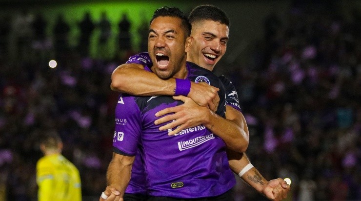 Mazatlán, Sinaloa, 29 de abril de 2022. Marco Fabian en festejo de gol, durante el partido de la jornada 17 del torneo Grita Mexico Clausura 2022 de la Liga BBVA MX, entre el Mazatlán FC y el Club Puebla, celebrado en el estadio El Kraken. Foto: Imago7/ Fabian Meza