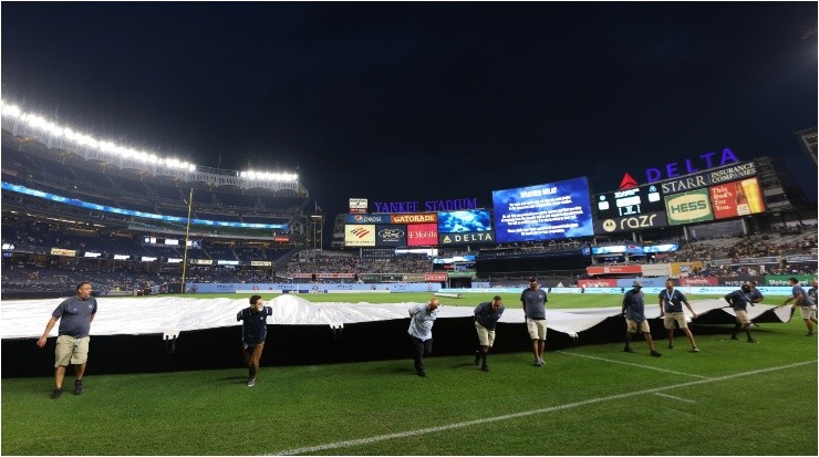 El Yankee Stadium ambientado para un juego del New York City FC. (Getty Images)