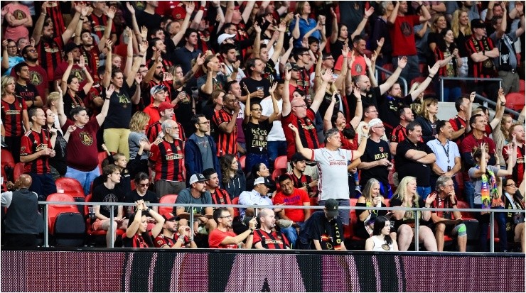 Si juega Atlanta United hay fiesta en las tribunas. (Getty Images)