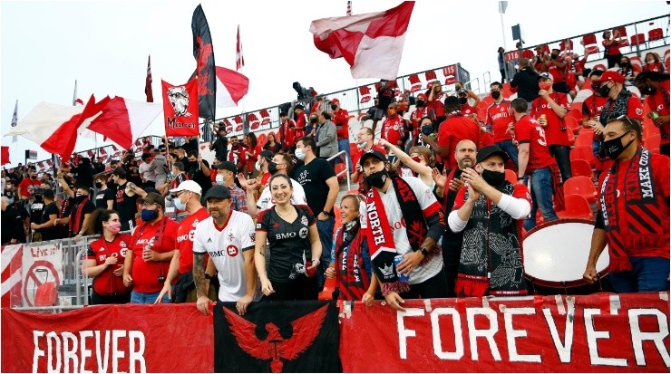 Toronto FC y sus fanáticos. (Getty Images)