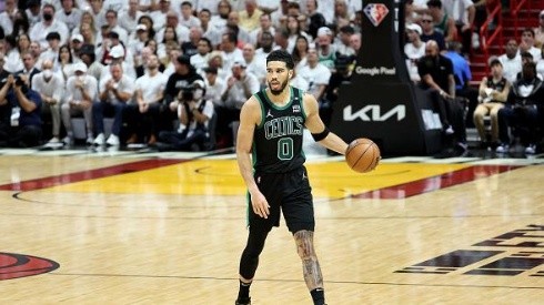 Tatum tem sido peça fundamental para os Celtics no duelo contra o Heat