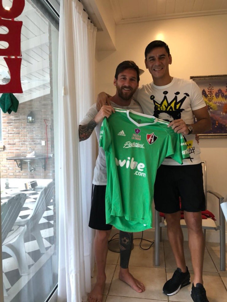 Oscar Ustari Lionel Messi