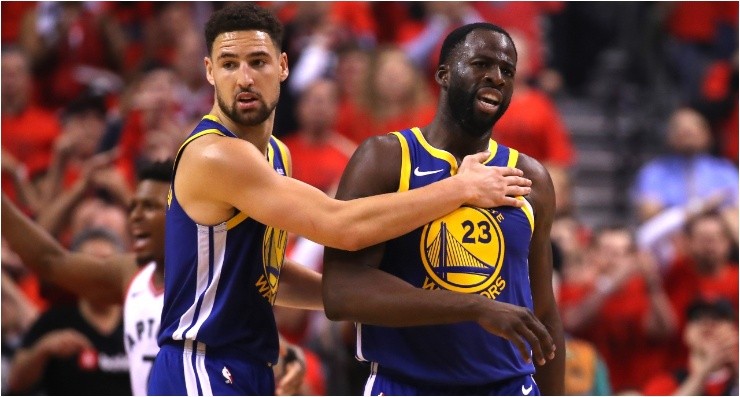 Klay Thompson and Draymond Green- Getty Images