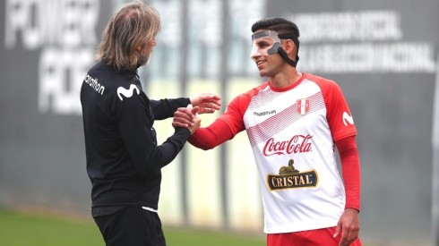 Luis Abram ya entrenó con la Selección de Perú.