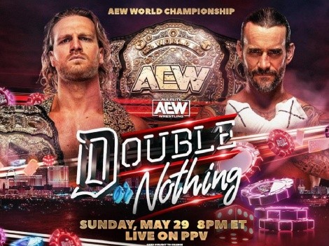 Horario: CM Punk buscará el título mundial en el PPV AEW Double or Nothing 2022