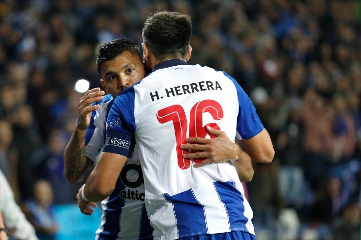 Herrera y Corona durante su etapa en Porto. Créditos: Imago7