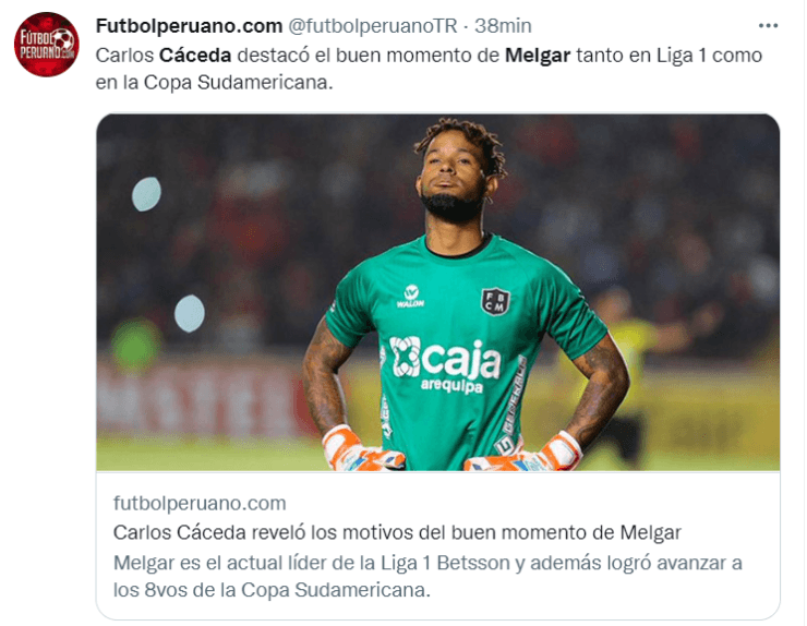 Carlos Cáceda “A veces se nos pasa por la cabeza que podemos ser